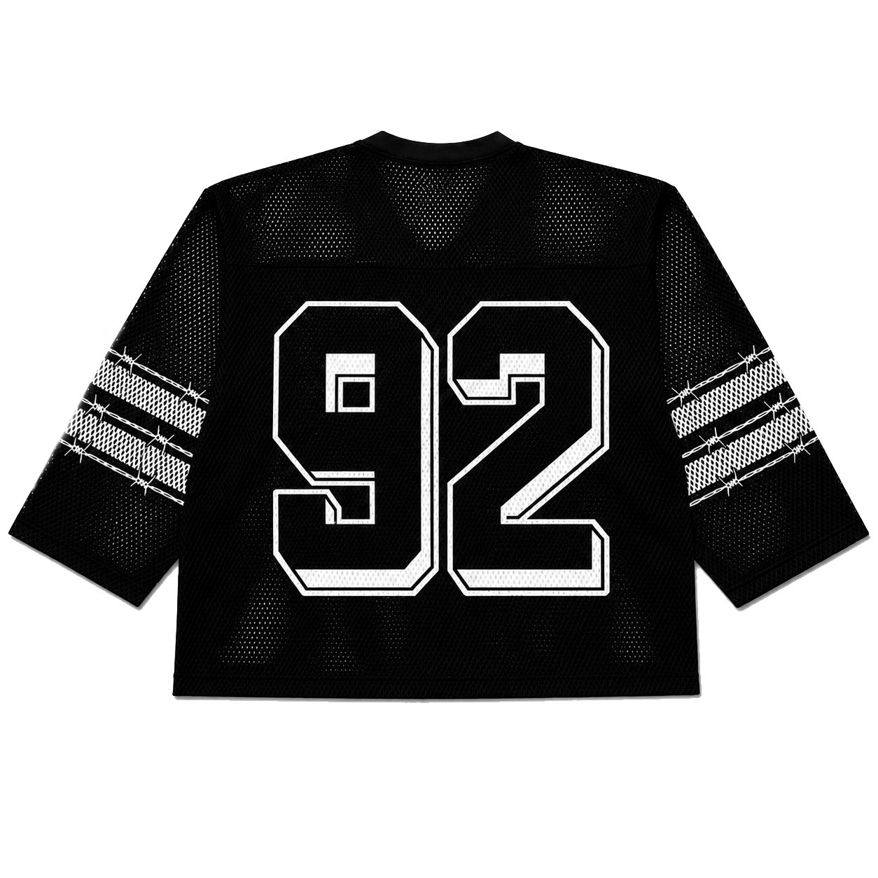 FUCK THAT SHIT MESH CROP FOOTBALL JERSEY